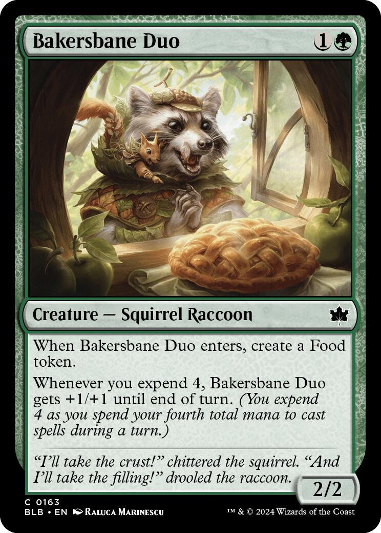 Bakersbane Duo #163 Magic Bloomburrow