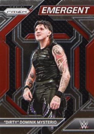 Dirty Dominik Mysterio #6 Wrestling Cards 2024 Panini Prizm WWE Emergent