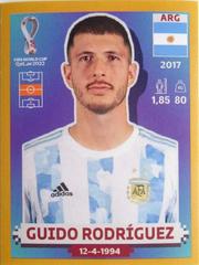 Guido Rodriguez [Gold] #ARG14 Soccer Cards 2022 Panini World Cup Qatar Stickers Prices