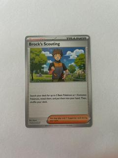 Brock's Scouting