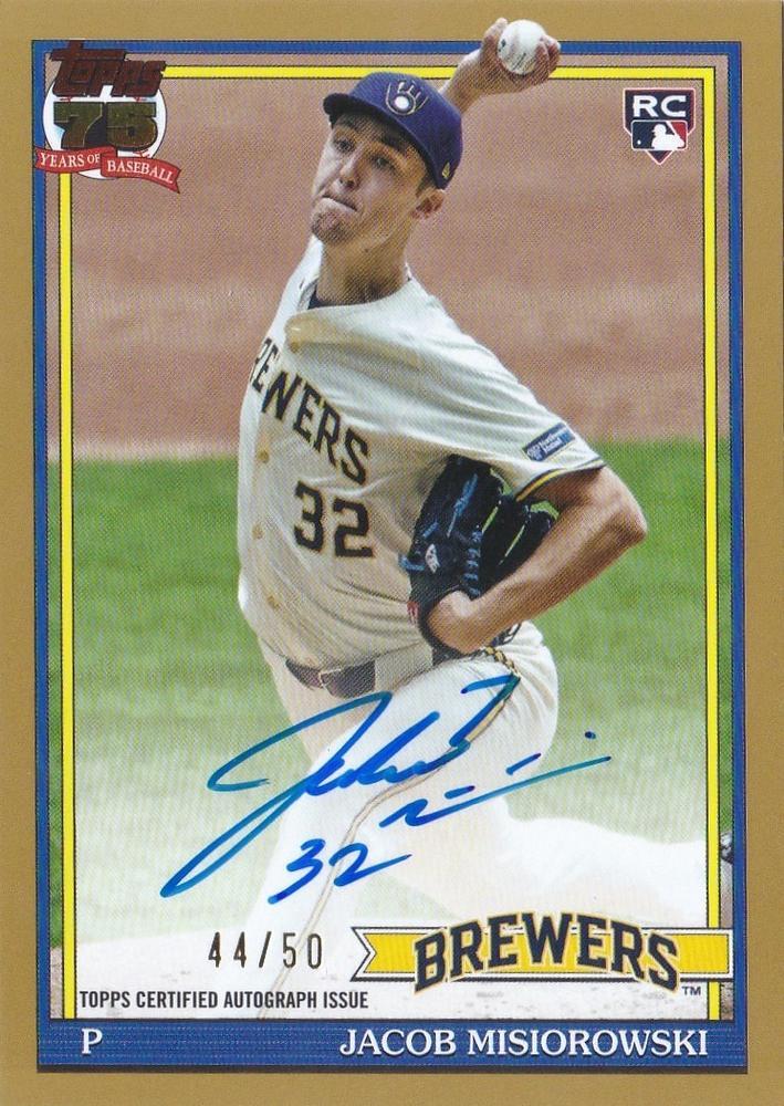 Jacob Misiorowski [Gold] #91A-MIS Prices | 2026 Topps 1991 Autograph ...