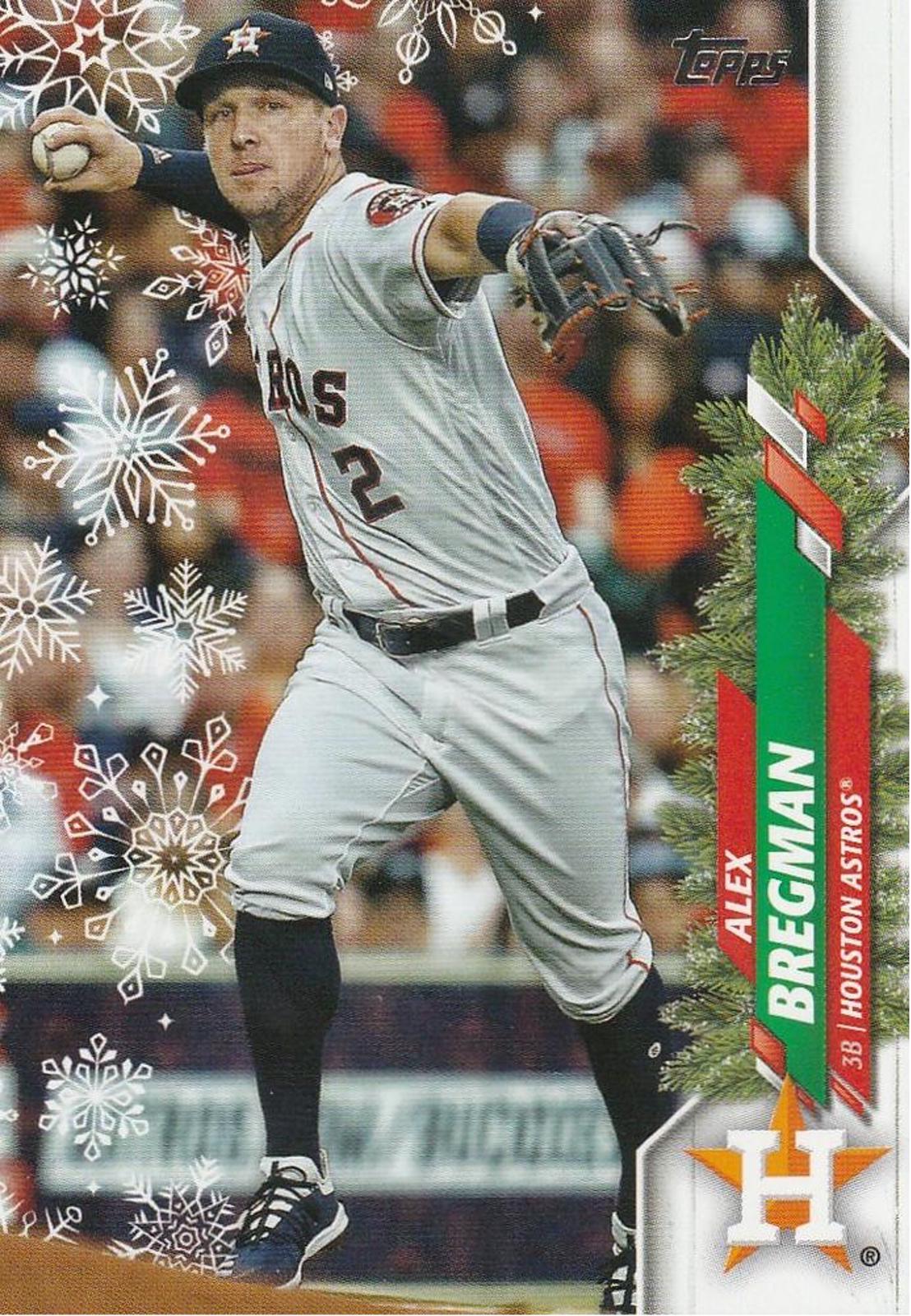 Alex Bregman #HW50 2020 Topps Holiday Baseball
