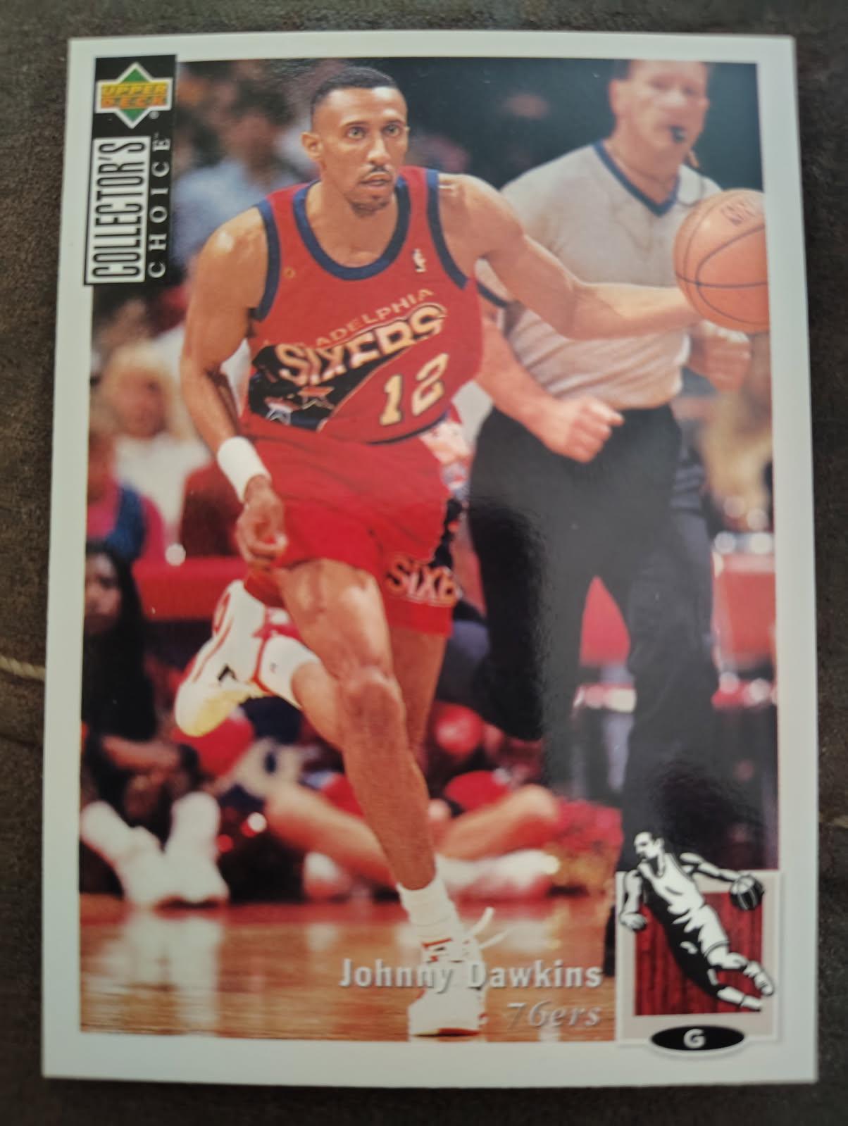 Johnny Dawkins #12 Basketball Cards 1994 Collector's Choice International