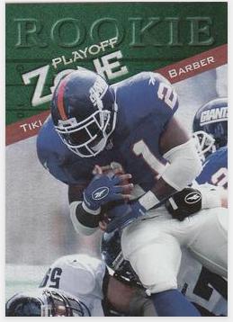 Tiki Barber #140 1997 Playoff Zone Football