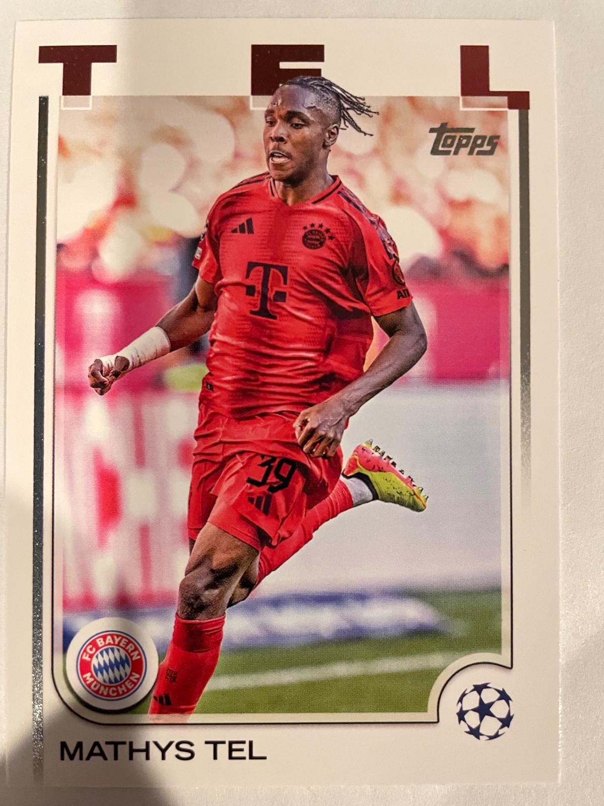 Mathys Tel #179 2024 Topps UEFA