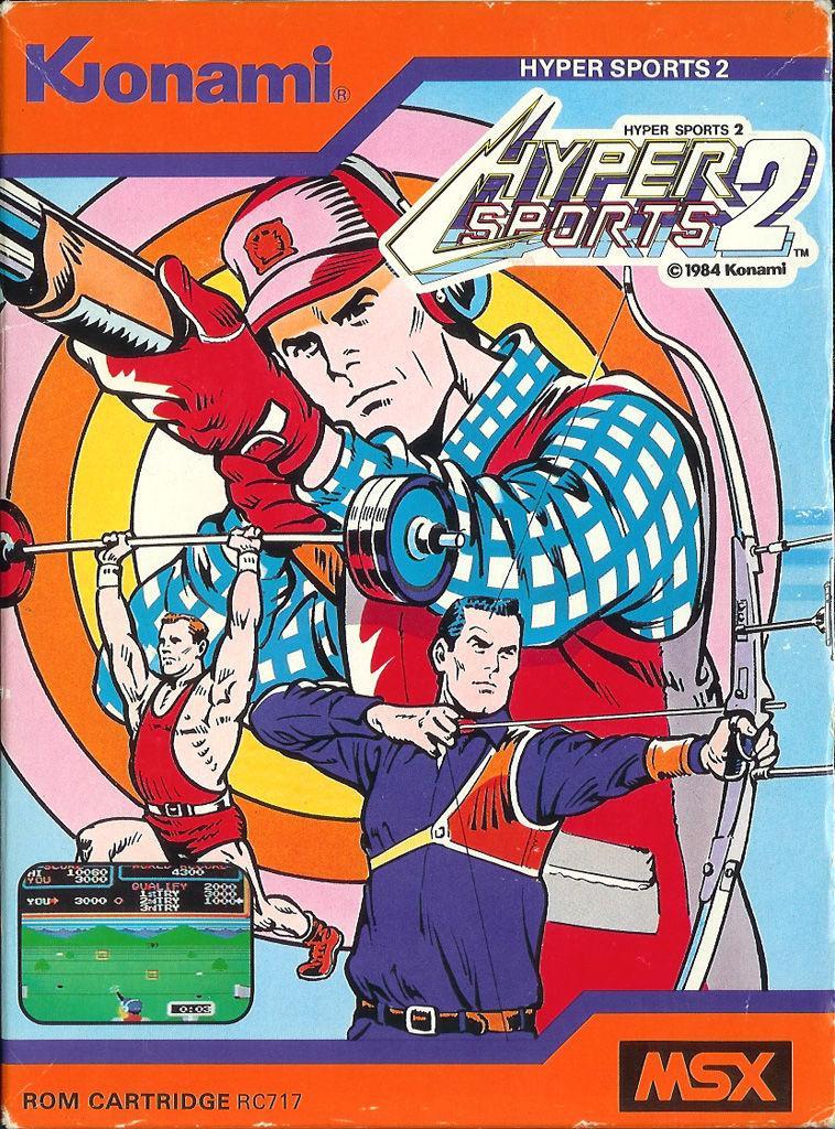 Hyper Sports 2 PAL MSX