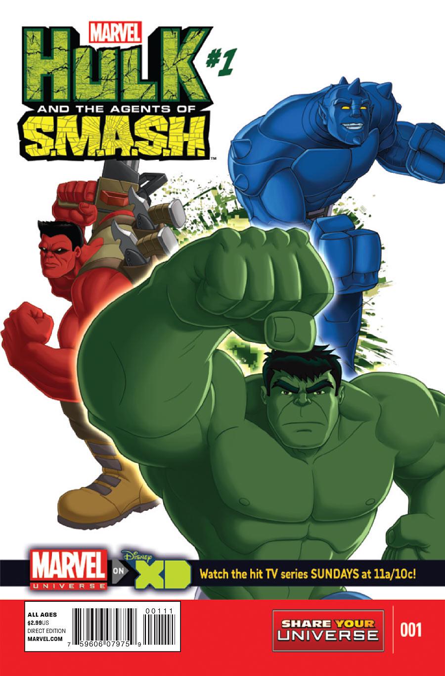 Marvel Universe Hulk and the Agents of S.M.A.S.H. #1 (2013) Comic Books Marvel Universe: Hulk and the Agents of S.M.A.S.H