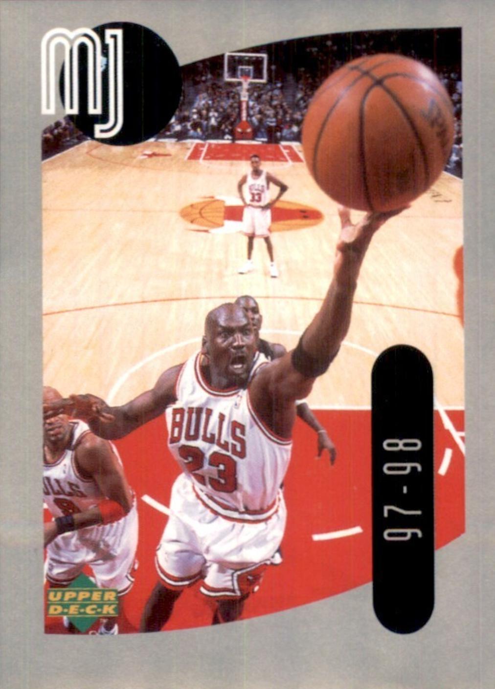 Michael Jordan #52 Basketball Cards 1998 Upper Deck International MJ Stickers