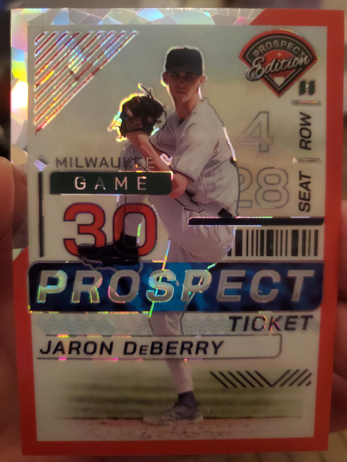Jaron DeBerry [Red Ice Ticket Holo] #113