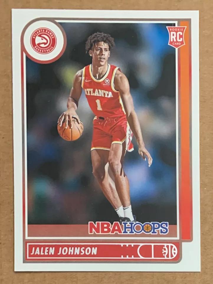 Jalen Johnson #213 Basketball Cards 2021 Panini Hoops
