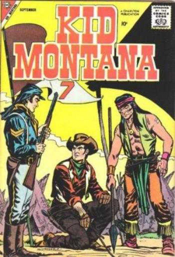Kid Montana #14 (1958) Comic Books Kid Montana