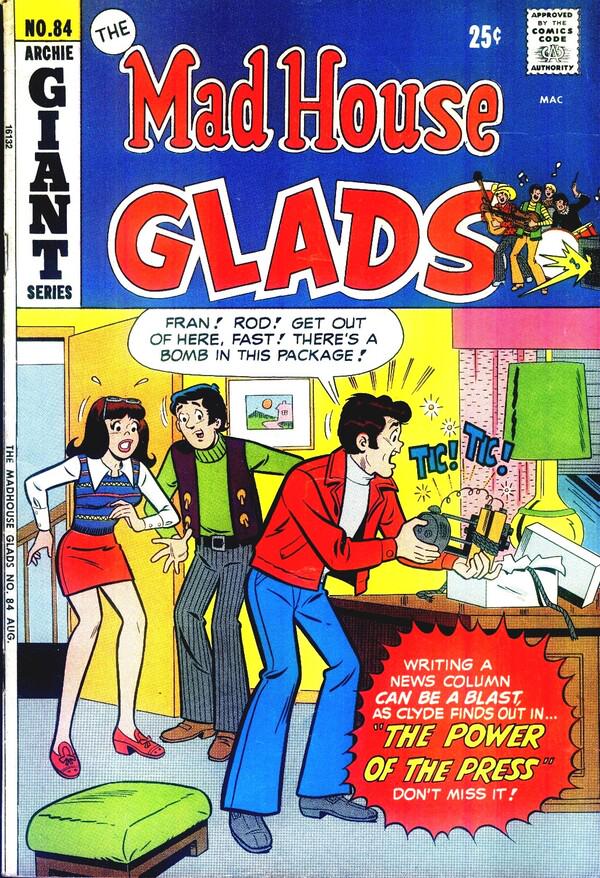 The Mad House Glads #84 (1972) Comic Books Mad House Glads