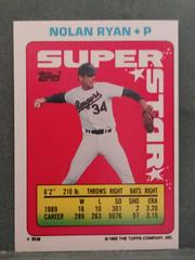 Nolan Ryan #58 Baseball Cards 1990 Topps Stickers Prices