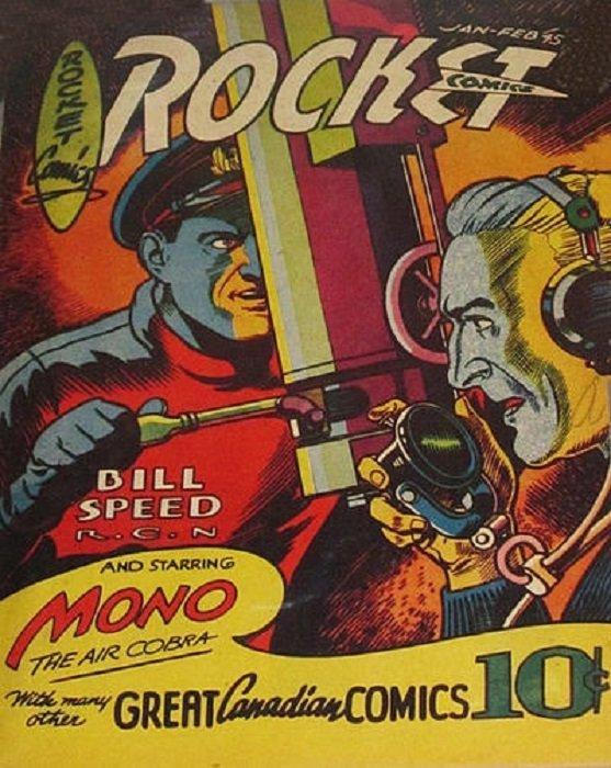 Rocket Comics #2 (1945) Comic Books Rocket Comics