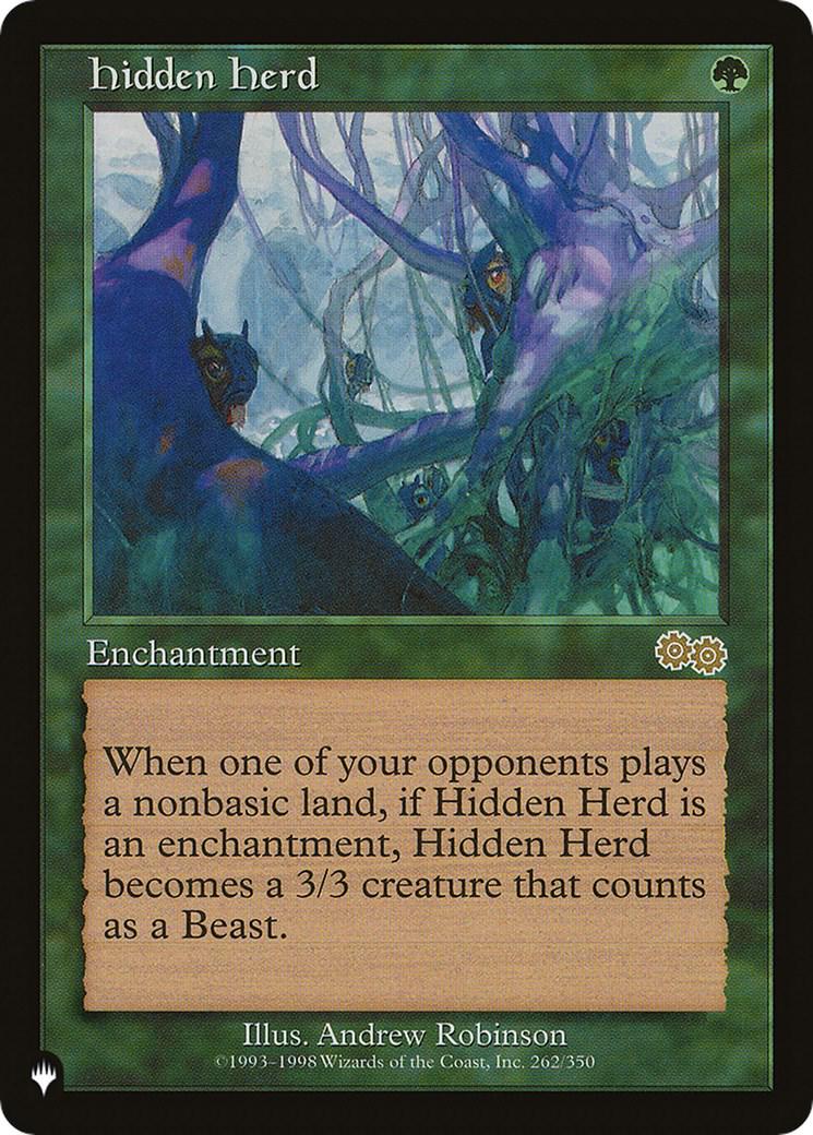 Hidden Herd #262 Magic The List Reprints