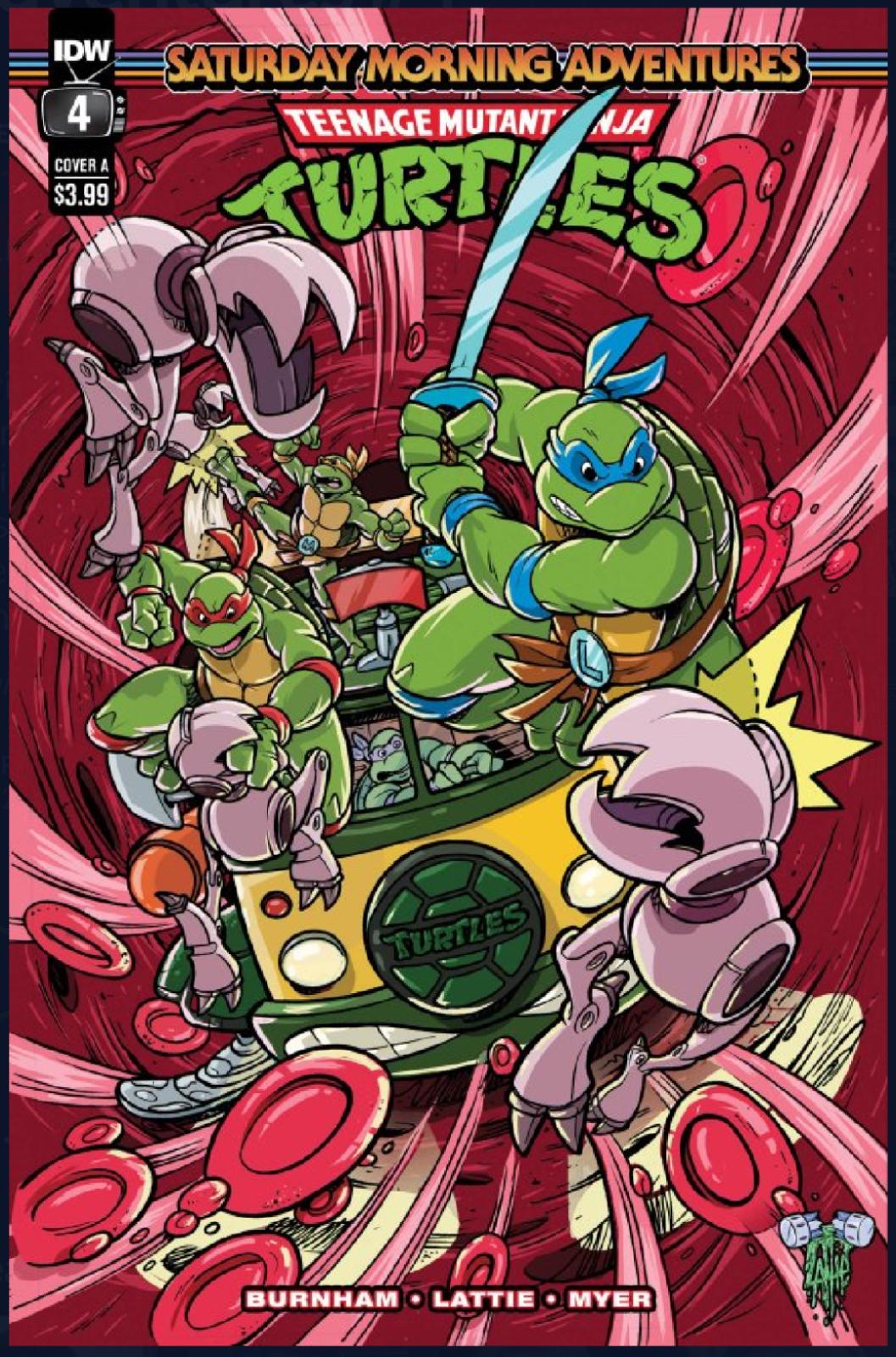 Teenage Mutant Ninja Turtles: Saturday Morning Adventures #4 (2023) Comic Books Teenage Mutant Ninja Turtles: Saturday Morning Adventures