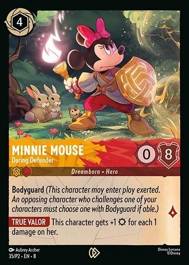 Minnie Mouse - Daring Defender #35 Lorcana Promo