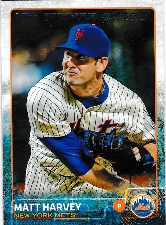 Matt Harvey #480 Baseball Cards 2015 Topps