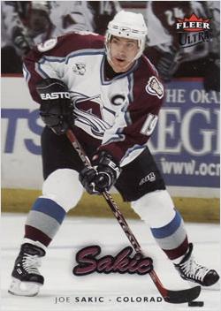Joe Sakic #49 2006 Ultra Hockey