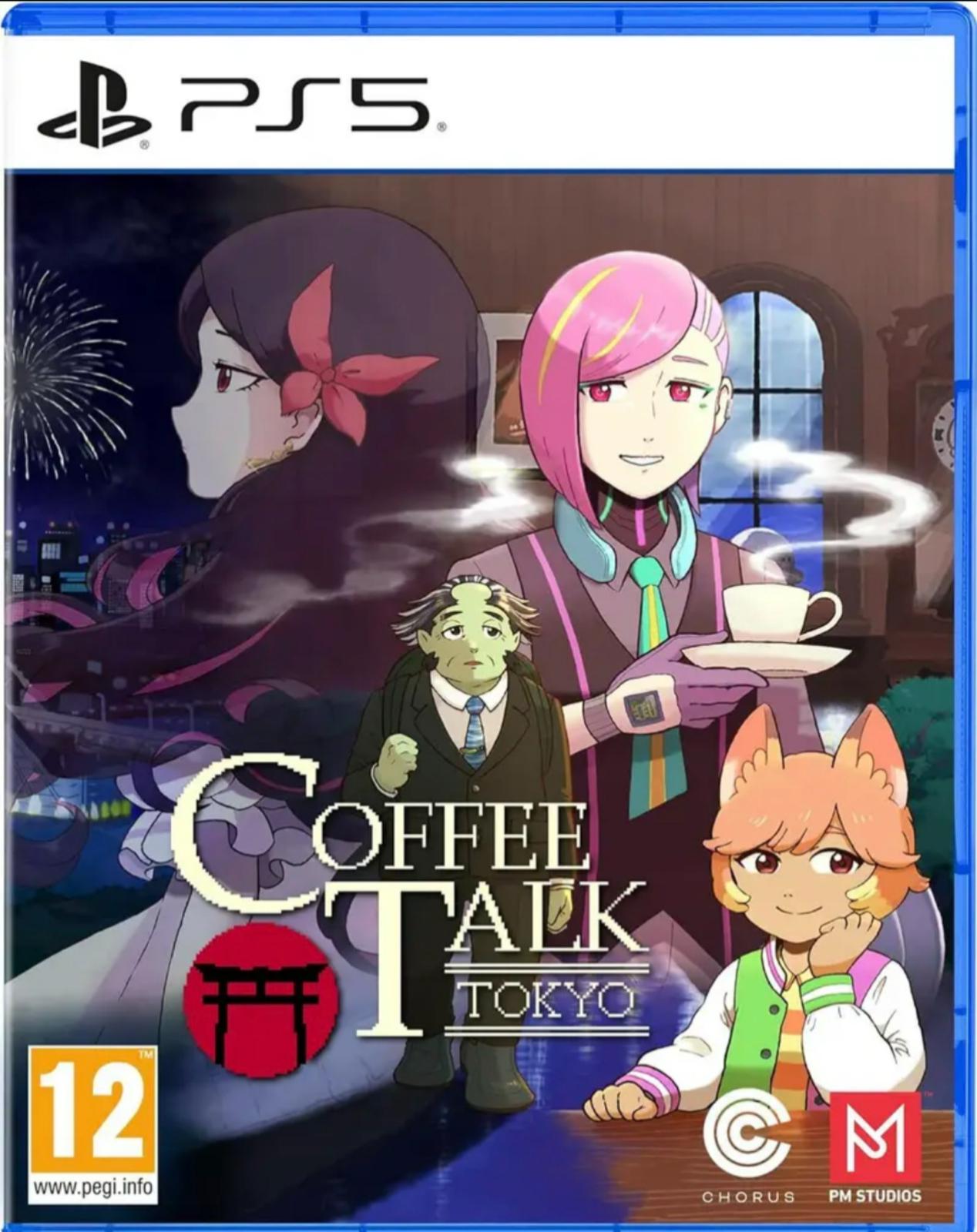 Carátula de Coffee Talk Tokyo para PS5 (edición PAL España)