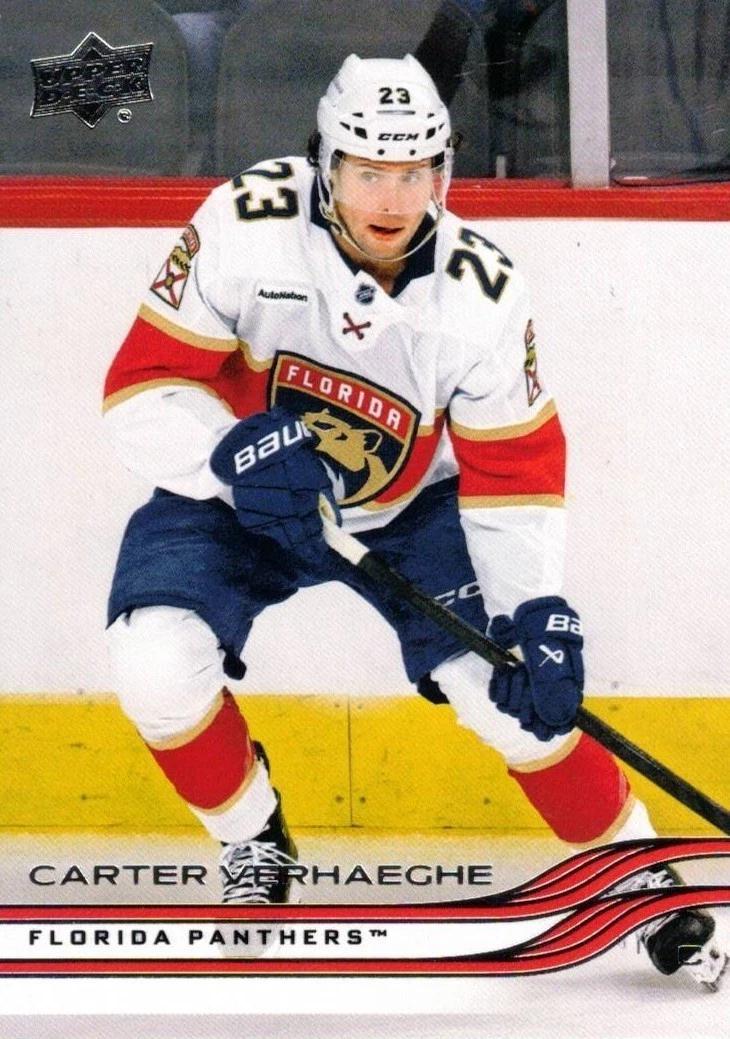 Carter Verhaeghe #553 2025 Upper Deck Extended Series Hockey