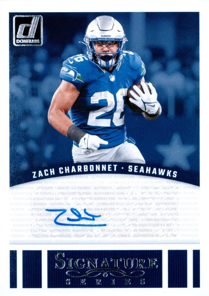 Zach Charbonnet #SSE-ZCH Prices | 2024 Panini Donruss Signature