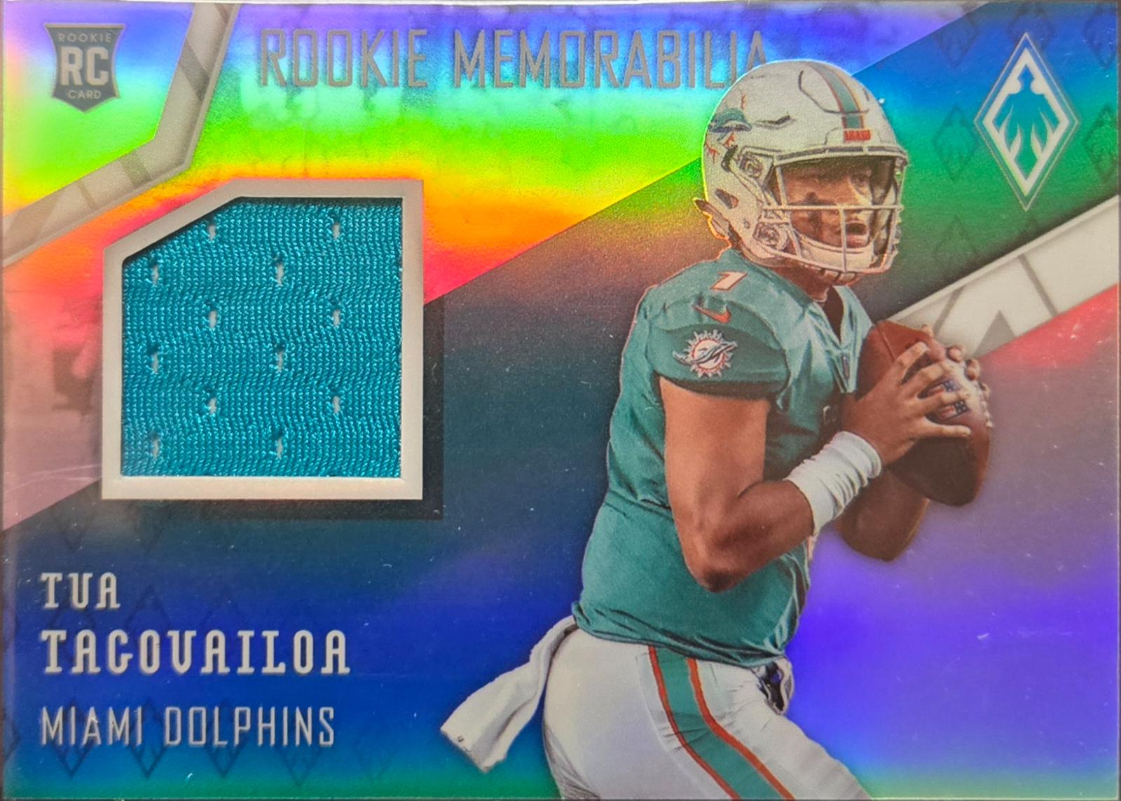 Tua Tagovailoa #2 Football Cards 2020 Panini Phoenix Rookie Memorabilia