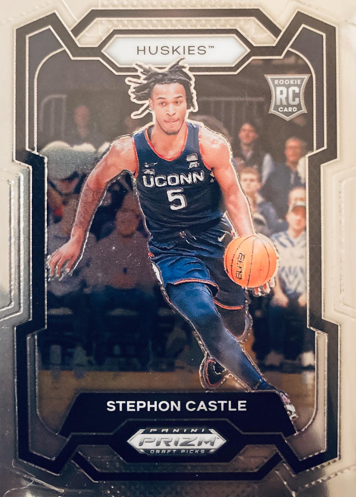 Stephon Castle #17 Basketball Cards 2024 Prizm Draft Picks