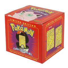 Box 1 | Jigglypuff [Gold Plated] Pokemon Burger King