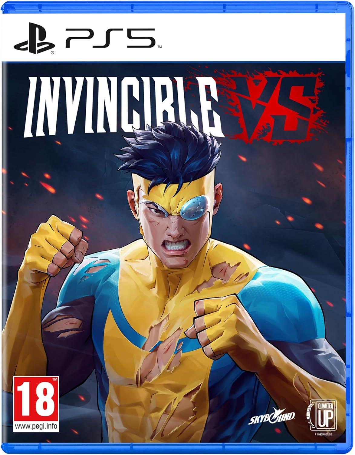 Carátula de Invincible Vs Amazon Exclusive para PS5 (edición PAL España)
