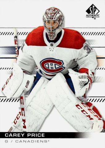 Carey Price #10 Hockey Cards 2019 SP