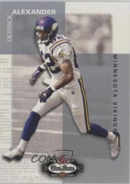 Derrick Alexander #34 2002 Fleer Box Score Football