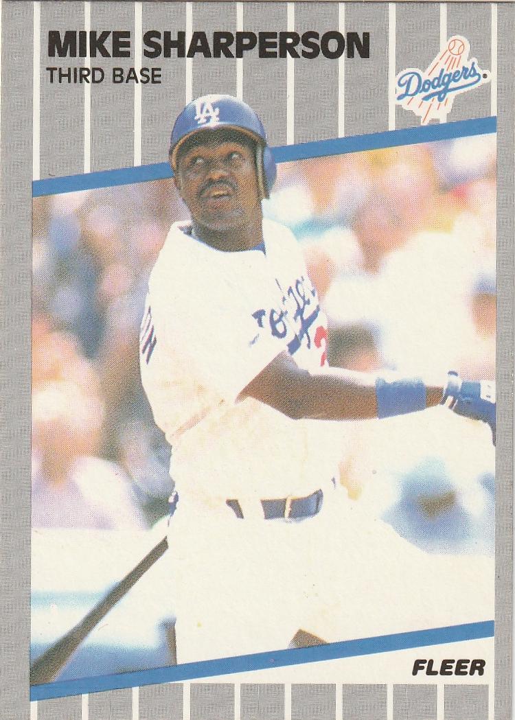 Mike Sharperson (1989 Fleer)