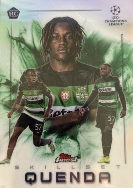 Geovany Quenda #SK-6 2024 Topps Finest UEFA Skillset