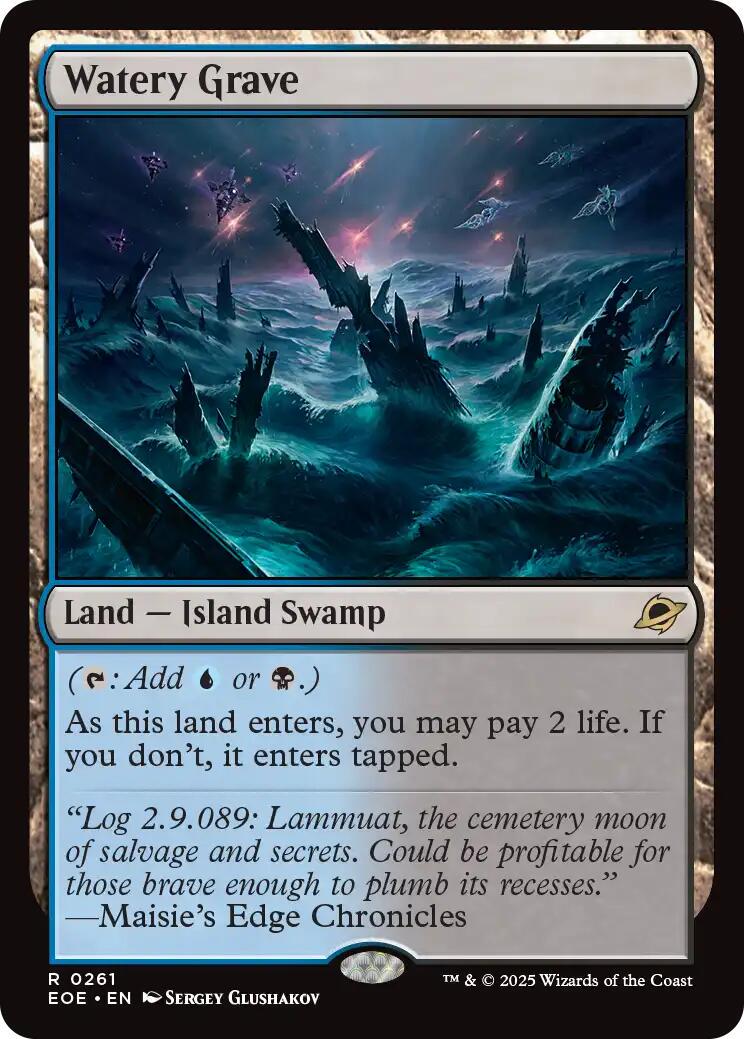 Watery Grave [Foil] (Magic Edge of Eternities)