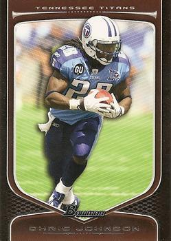 Chris Johnson #35 Football Cards 2009 Bowman Draft