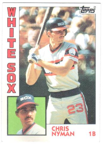 1984 Chris Nyman #382