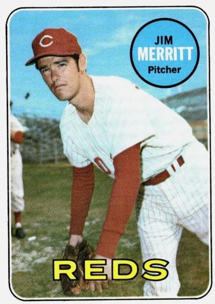 Jim Merritt (1969 Topps)