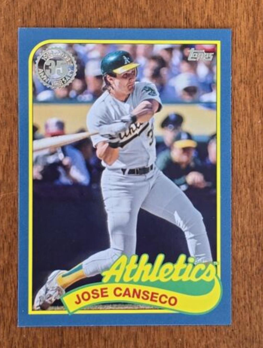 Jose Canseco [Blue] #89B-3