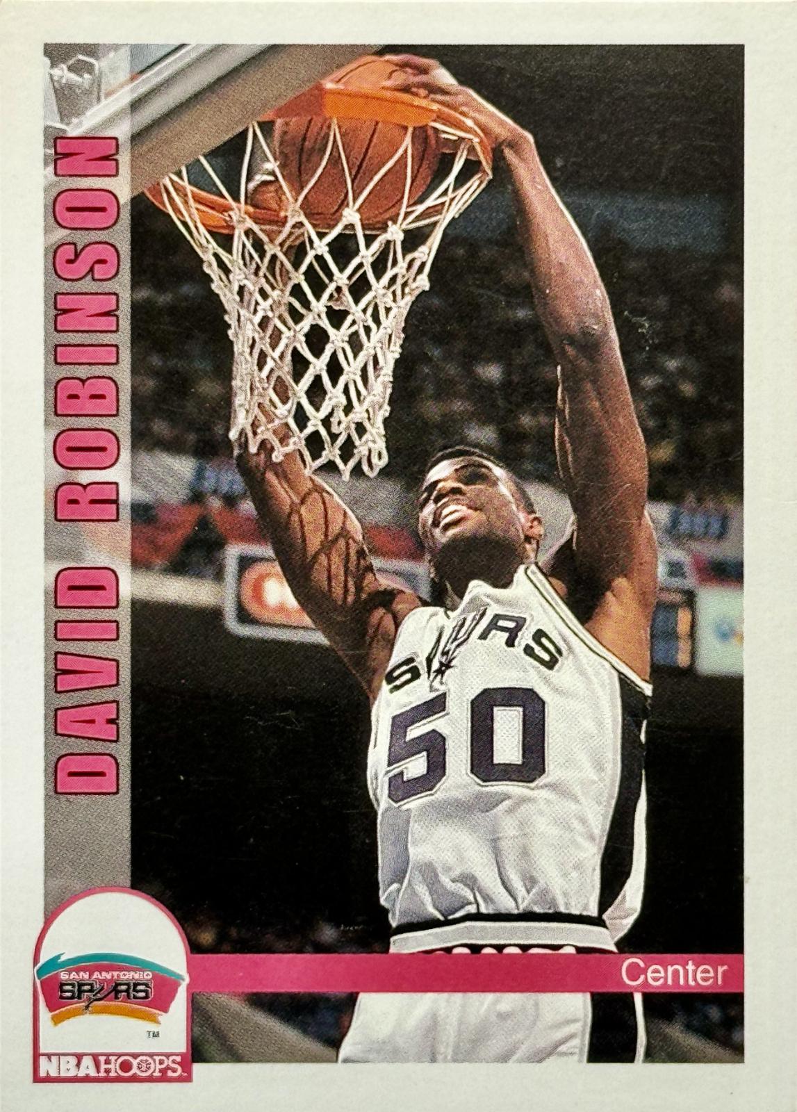 David Robinson #209 1992 Hoops Basketball