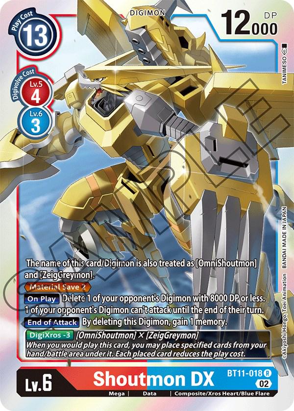 Shoutmon DX front