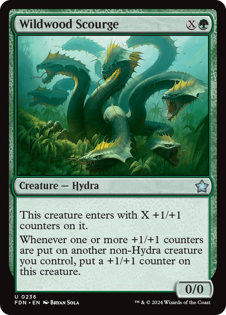 Wildwood Scourge #236 Magic Foundations