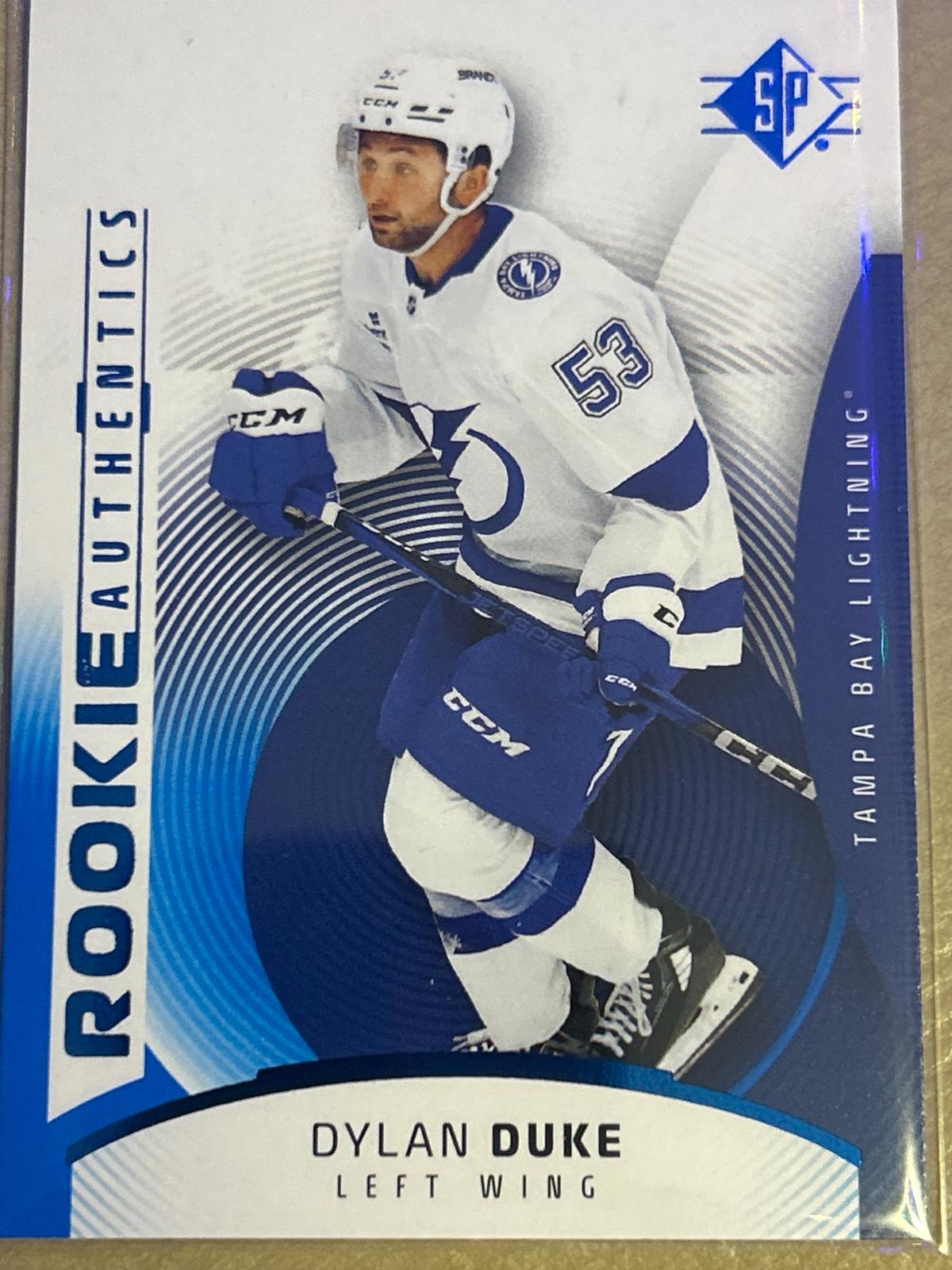 Dylan Duke [Blue Authentics] #104 Prices | 2025 SP Authentic | Hockey Cards