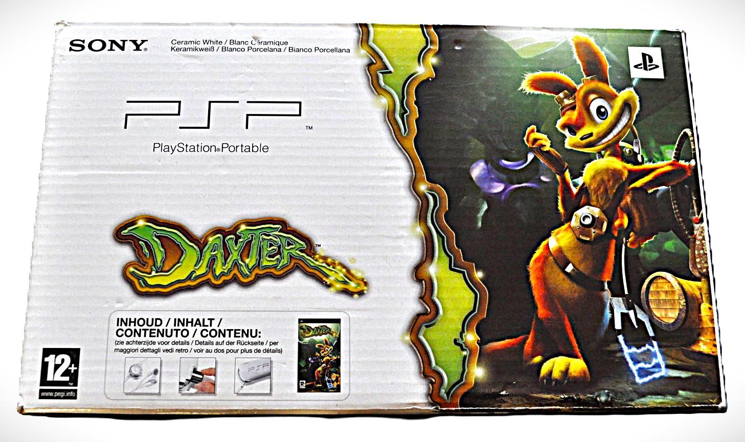 PSP Value Pack Daxter Edition Ceramic White