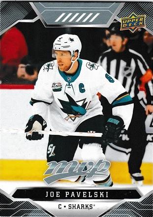 Joe Pavelski #47 Hockey Cards 2019 Upper Deck MVP