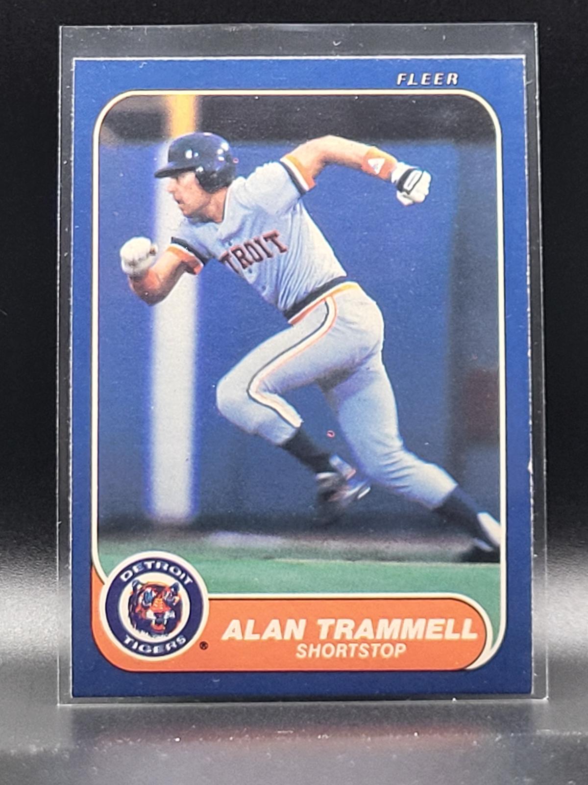 Alan Trammell, Standard, front
