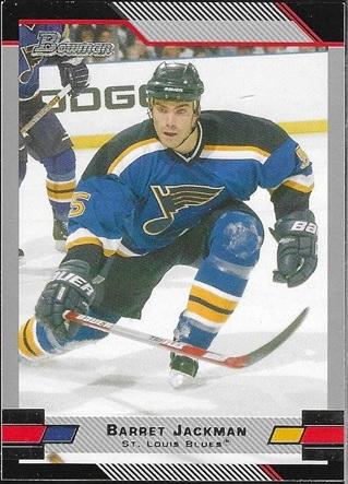 Barret Jackman #6 2003 Bowman Draft Picks And Prospects Hockey