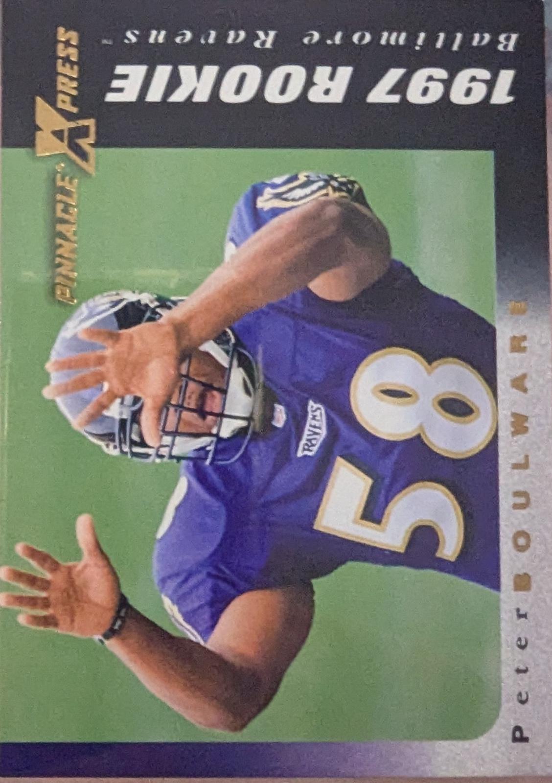 Peter Boulware #119 Football Cards 1997 Pinnacle X Press