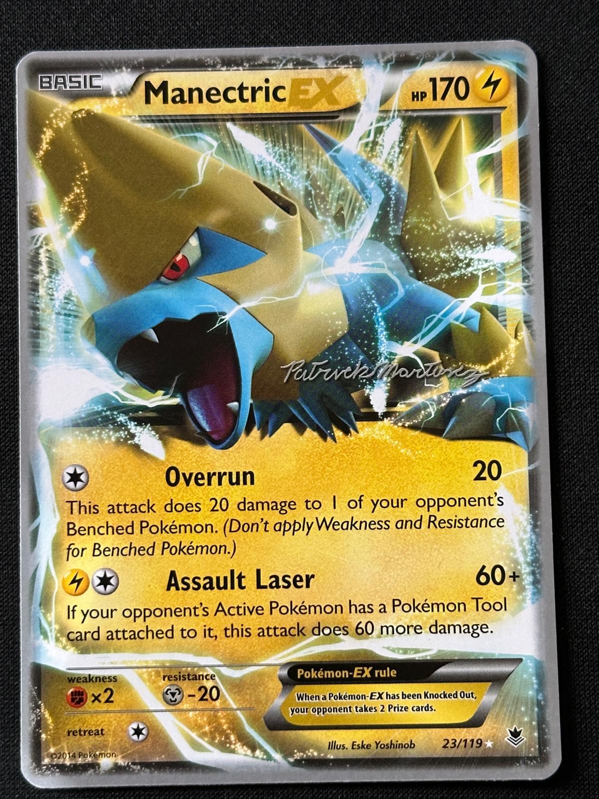 Manectric EX #23 Pokemon World Championships 2015