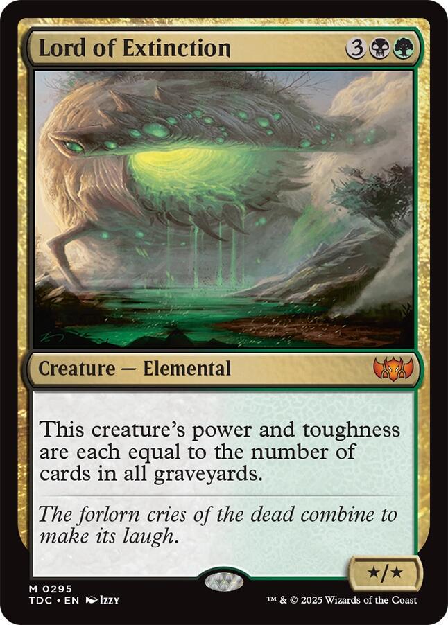Lord of Extinction #295 Magic Tarkir: Dragonstorm Commander